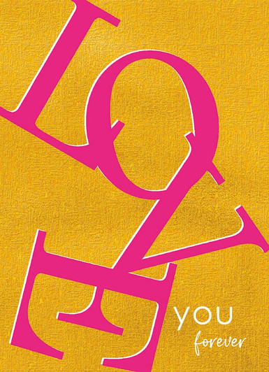 Love Is Golden | Anniversary Greeting Card | J&M MARTINEZ