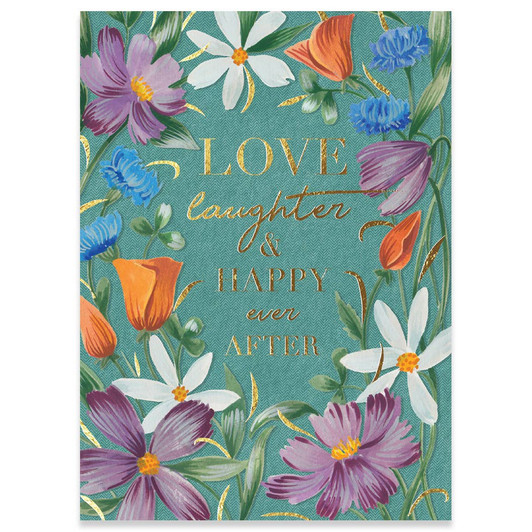 Love Laughter | Wedding Greeting Card | CARTE