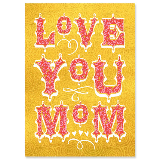 Love You Mom | Mother's Day Greeting Card | J&M MARTINEZ