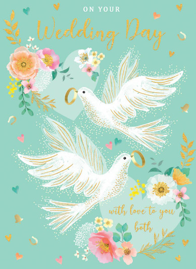 Lovebirds | Wedding Greeting Card | CARTE