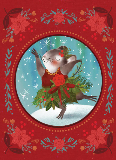 [BOXED SET] Make A Little Merry | Holiday Greeting Cards | CARTE