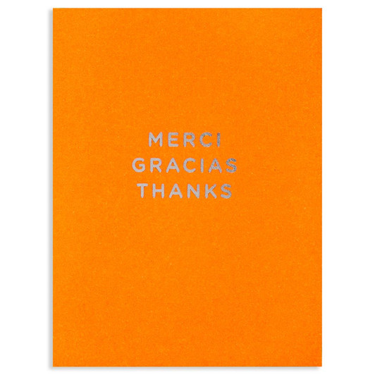 Merci Gracias Thanks | Thank You Greeting Card | LAGOM