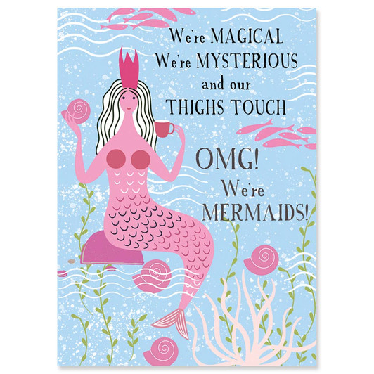 Mermaids | Birthday Greeting Card | J&M MARTINEZ