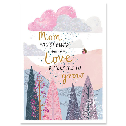 Mom Shower | Mother's Day Greeting Card | LOUISE TILLER