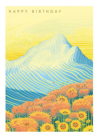 Mount Fuji | Birthday Greeting Card | LOLA