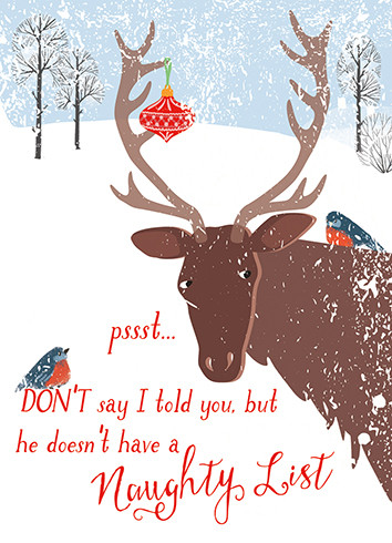 Naughty List | Holiday Greeting Card | J&M MARTINEZ