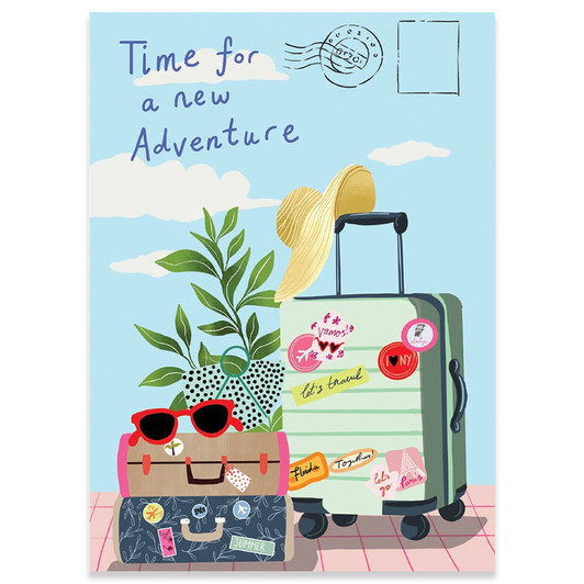New Adventure Goodbye | Greeting Card | CARTE