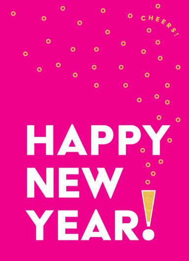 [BOXED SET] New Year Bubbles | Holiday Greeting Cards | CARTE