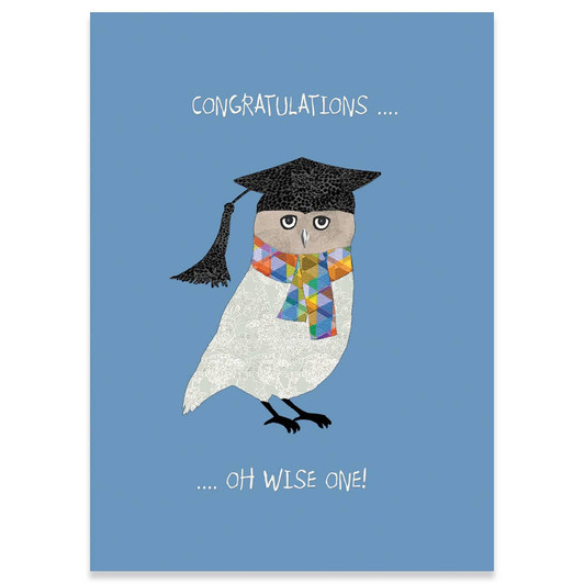 Oh Wise One | Graduation Greeting Card | CARTE