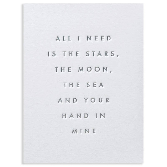 All I Need | Love Greeting Card | LAGOM