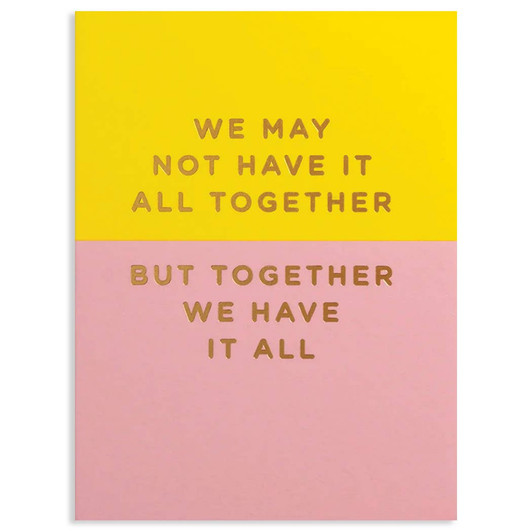 All Together | Love Greeting Card | LAGOM