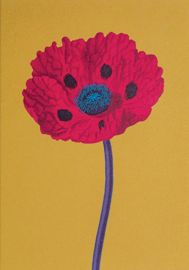 Poppy | Blank Greeting Card | LAGOM