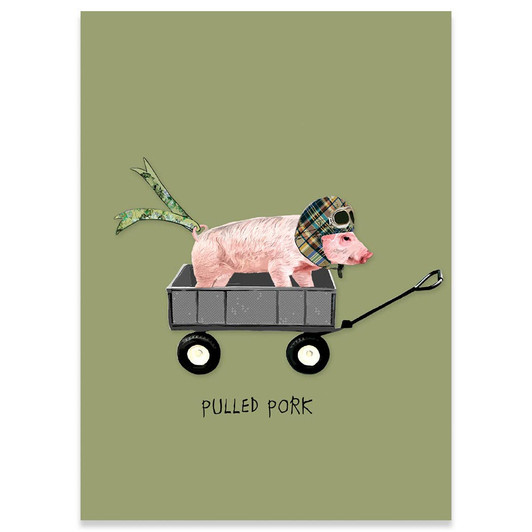 Pulled Pork | Any Occasion Greeting Card | CARTE