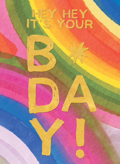 Rainbow Birthday | Birthday Greeting Card | CARTE