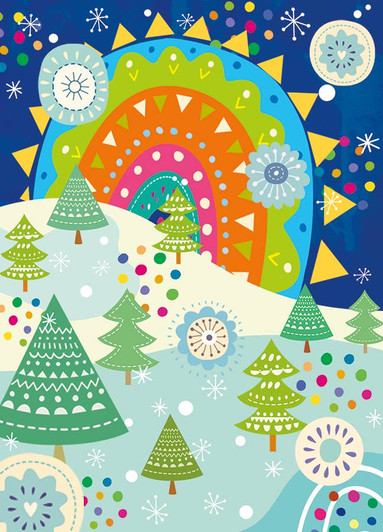 [BOXED SET] Rainbow | Holiday Greeting Cards | J&M MARTINEZ