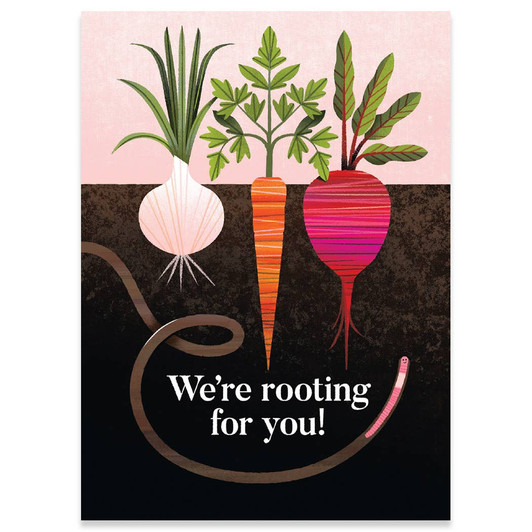 Rooting For You Good Luck | Greeting Card | CARTE