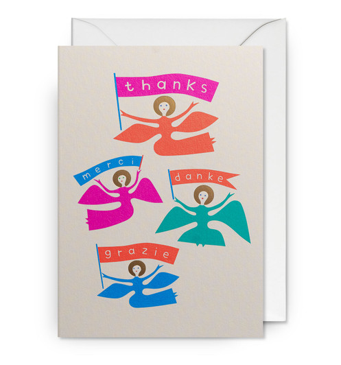 Angels | Thank You Greeting Card | LAGOM