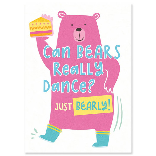 Simple Bear | Birthday Greeting Card | J&M MARTINEZ