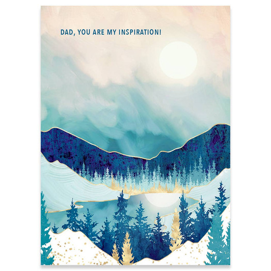 Sky Reflection | Father's Day Greeting Card | CARTE
