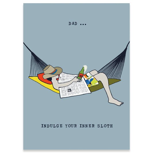 Sloth | Father's Day Greeting Card | CARTE