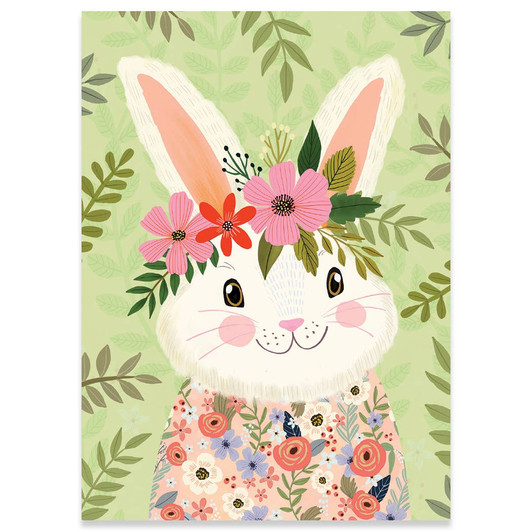 Smiling Bunny | Easter Greeting Card | CARTE