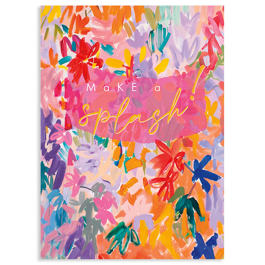Splash | Birthday Greeting Card | J&M MARTINEZ