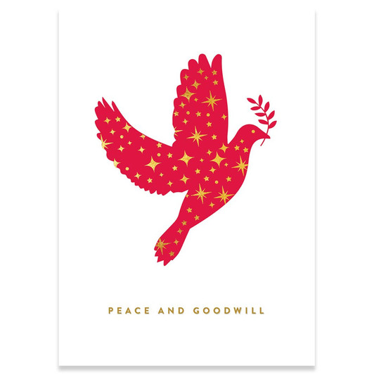 Starry Dove | Holiday Greeting Card | CARTE