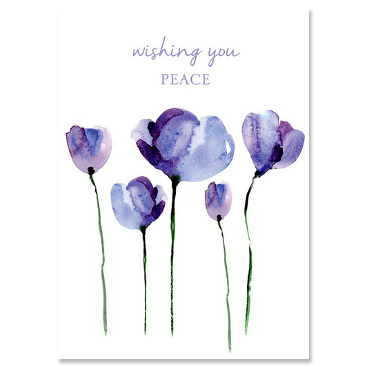 Stems | Sympathy Greeting Card | J&M MARTINEZ