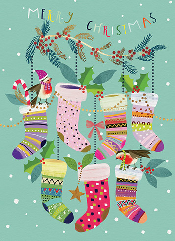 Stockings | Holiday Greeting Card | CARTE