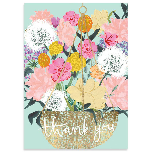 Thank You Bouquet | Thank You Greeting Card | LOUISE TILLER