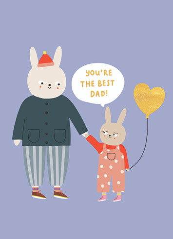 The Best Dad | Father's Day Greeting Card | CARTE