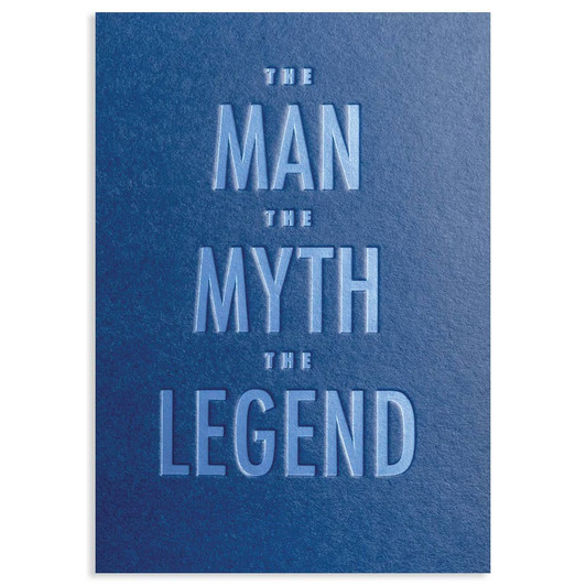 The Myth, The Legend | Birthday Greeting Card | LAGOM