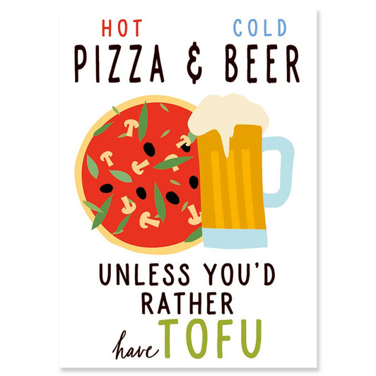 Tofu | Birthday Greeting Card | J&M MARTINEZ