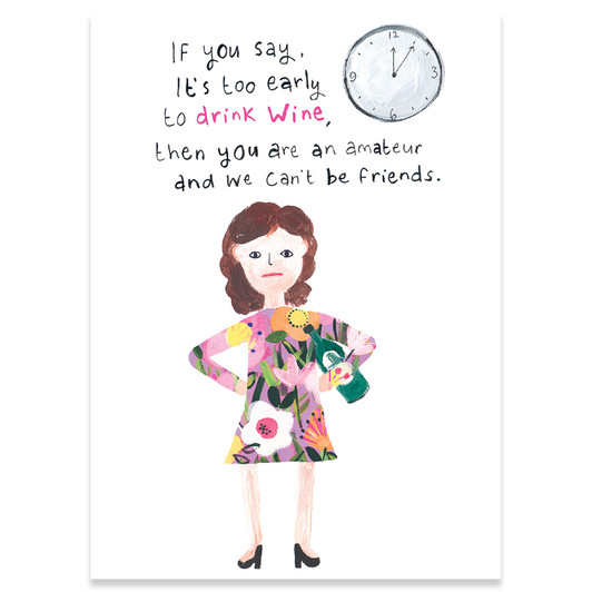 Too Early | Birthday Greeting Card | CARTE