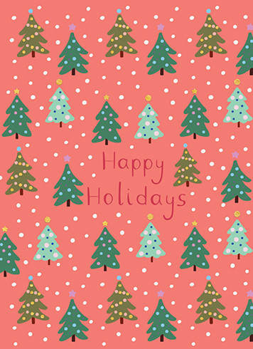 [BOXED SET] Trees | Holiday Greeting Cards | J&M MARTINEZ