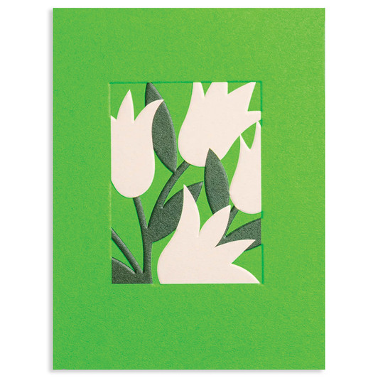 Tulips | Blank Greeting Card | LAGOM