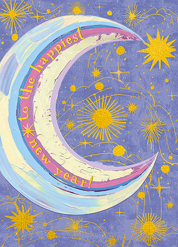 [BOXED SET] Waning Crescent | Holiday Greeting Cards | J&M MARTINEZ