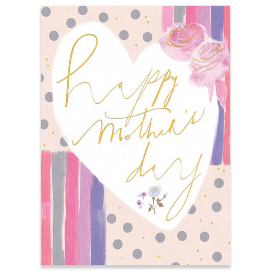 Watercolor Collage | Mother's Day Greeting Card | CARTE