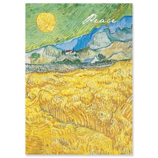 Wheat Field | Sympathy Greeting Card | J&M MARTINEZ