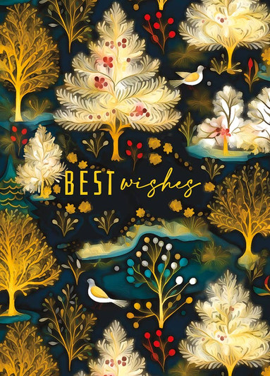 White Tapestry | Holiday Greeting Card | J&M MARTINEZ