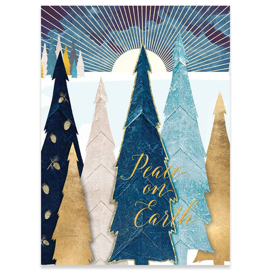 Winter Trees | Holiday Greeting Card | CARTE