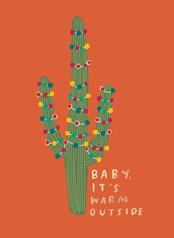 [BOXED SET] Baby It's Warm Outside | Holiday Greeting Cards | CARTE