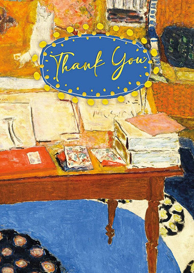 Writing Desk | Thank You Greeting Card | J&M MARTINEZ