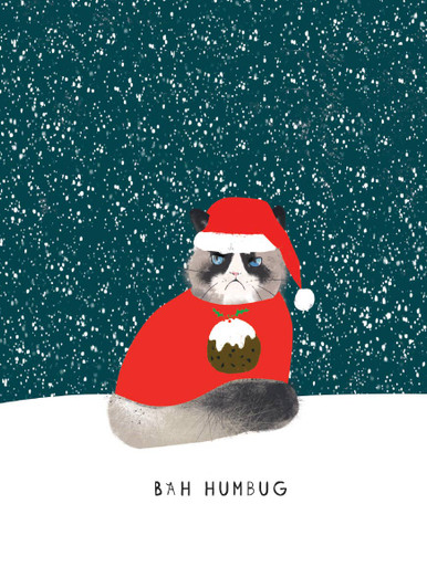 Bah Humbug | Holiday Greeting Card | CARTE