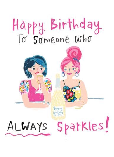 Always Sparkles | Birthday Greeting Card | CARTE