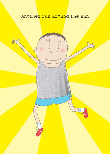 Around The Sun | Birthday Greeting Card | ROSIE MADE A THING