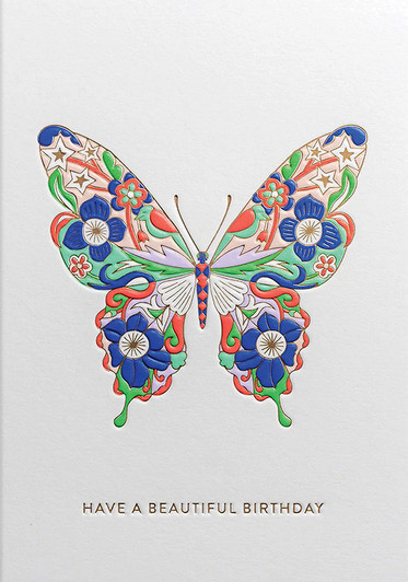 Birthday Butterfly | Birthday Greeting Card | LAGOM
