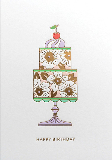 Birthday Cake | Birthday Greeting Card | LAGOM
