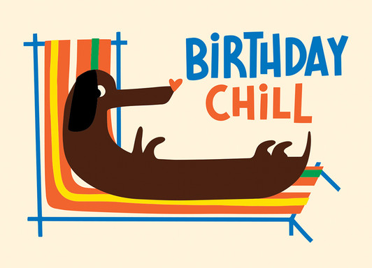 Birthday Chill | Birthday Greeting Card | 1973