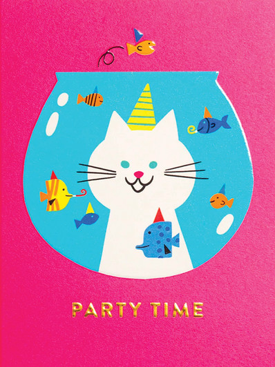 Goldfish Party | Birthday Greeting Card | LAGOM